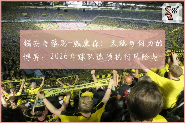锡安与蔡恩-威廉森：天赋与耐力的博弈，2026年球队选项执行风险与续约谈判立场对比